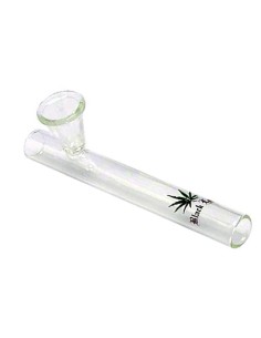 Pipe verre 15 cm Black Leaf