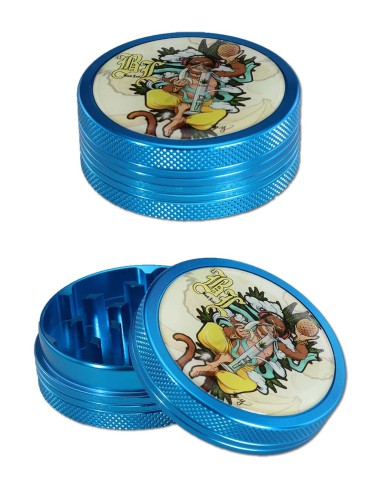 Grinder Black Leaf 2 Parties Hanuman Bleu 50mm