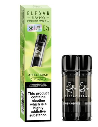 Elf Bar Elfa Pro Pods Apple Peach 2ml Sans Nicotine