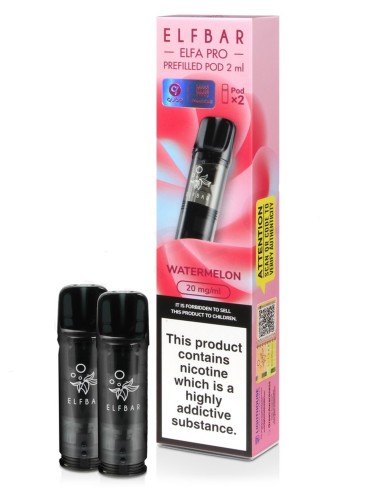 Elf Bar Elfa Pro Pods Watermelon 2ml Sans Nicotine