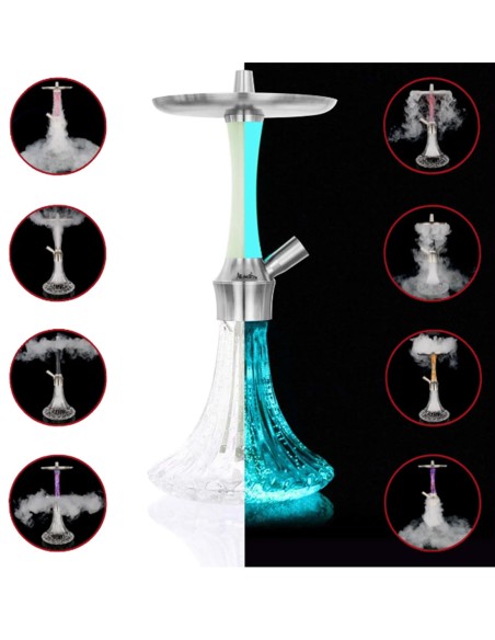 Aladin Shisha Epox 360 Blue Glow Pattern (30-39cm)