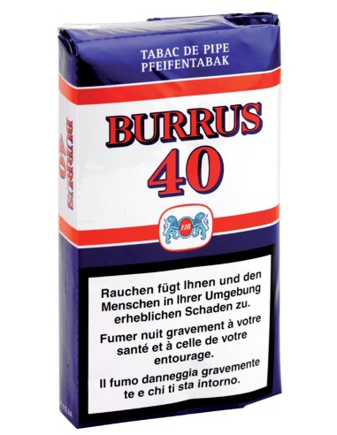 Burrus 40 Tabac à Pipe 40g