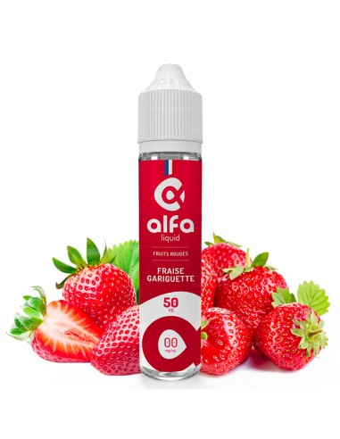 Gariguette Erdbeere Alfa Liquide 50ml Shortfill