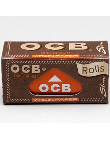 OCB Rolls Virgin Paper Unbleached OCB Rolls Virgin Paper Unbleached