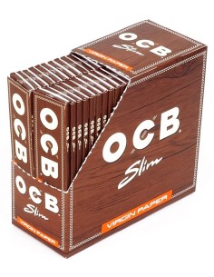 OCB Slim Virgin Paper Unbleached