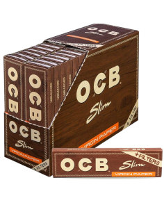 OCB Slim Virgin Paper Unbleached + Filtres
