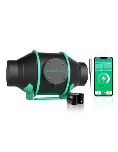 Rohrventilator EC Mars Hydro I-Fresh Smart 350m3/ 100mm