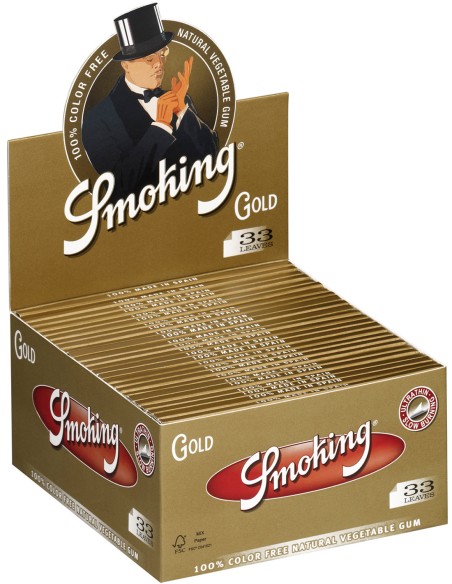 Smoking Slim Gold 50Stk Smoking Slim Gold 50Stk