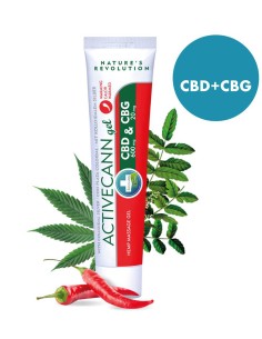 Activecann Gel chauffant CBD+CBG 75ML