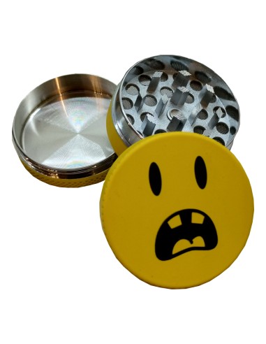 Grinder 3 Parties CH Yellow Face Peur 40mm