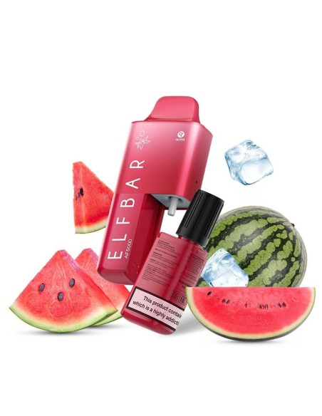 ElfBar AF5000 Watermelon Ice Sel de Nicotine 20mg/ml ElfBar AF5000 Watermelon Ice Sel de Nicotine 20mg/ml