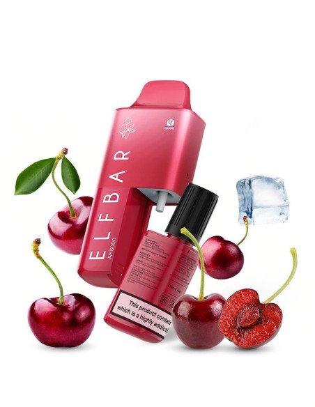 ElfBar AF5000 Cherry Ice Sel de Nicotine 20mg/ml