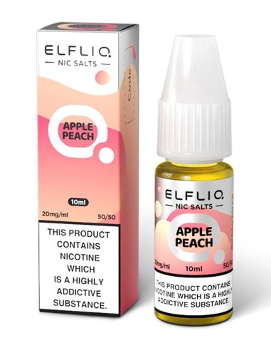 ElfBar Elfliq Apple Peach NicSalt 20mg/ml 10ml