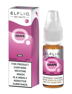 ElfBar Elfliq Grape NicSalt 20mg/ml 10ml