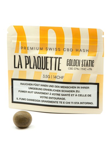 La Plaquette Golden Static 3.5g