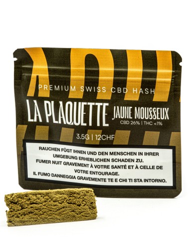 La Plaquette Jaune Mousseux 3.5g