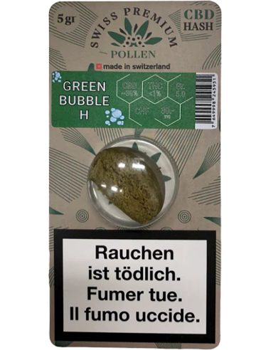 Swiss Premium Pollen Green Bubble H 5g