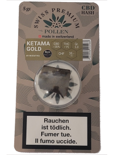 Swiss Premium Pollen Ketama Gold 5g