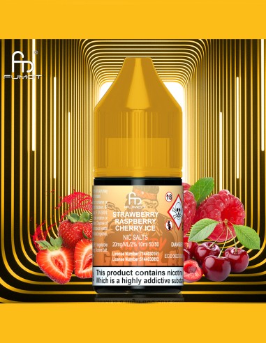 RandM Tornado Strawberry Raspberry Cherry Ice Eliquid NicSalt 20mg/ml 10ml