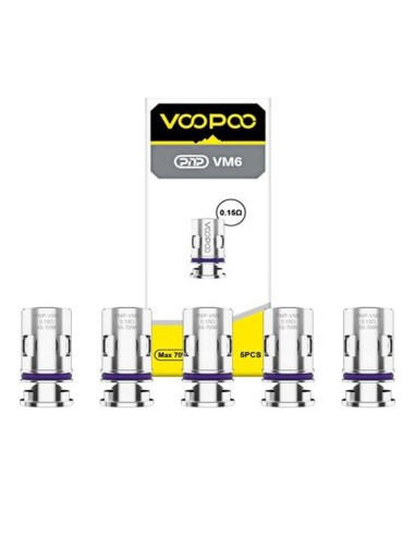 Verdampferkopf Voopoo PNP VM6 V2 Mesh 0.15Ohm (55-70W)