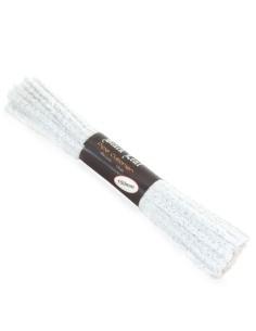 Cure Pipe Black Leaf 15cm Blanc