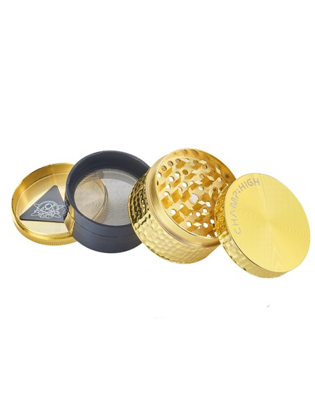 Grinder Champ High Gehämmert Rainbow 55mm