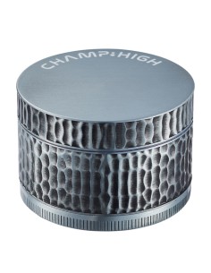 Grinder Champ High Martelé Silver 55mm