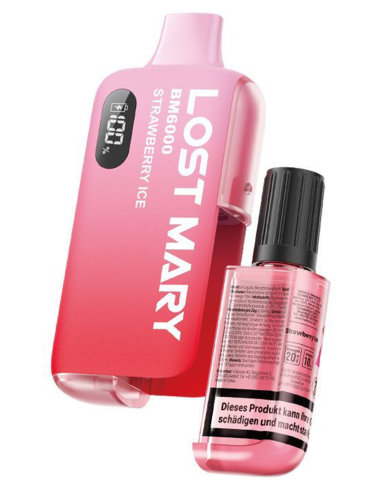 Lost Mary by ElfBar BM6000 Strawberry Ice 20mg