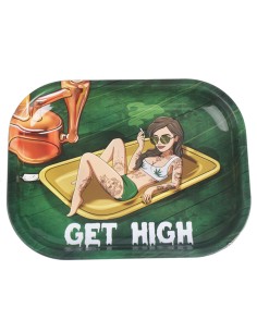 Metall Mischbrett Wise Skies Get High 14 x 18cm