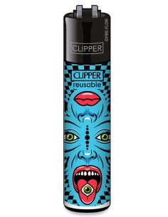 Clipper Trippy Blau 2 Münder