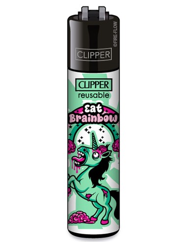 Clipper Unicorn Eat Brainbow