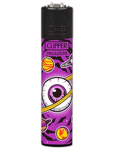 Clipper Trippy Planet Purple