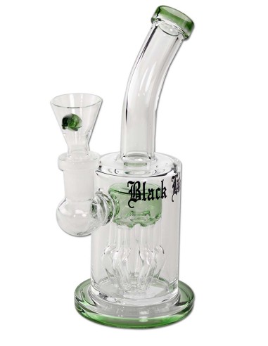 Bong Black Leaf Baumperkolator Grün 17cm