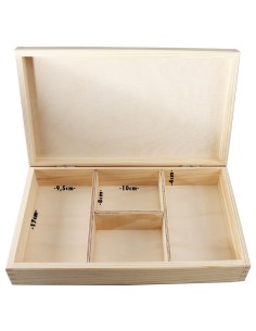 Black Leaf Stoner Box aus Holz 325x19x65mm