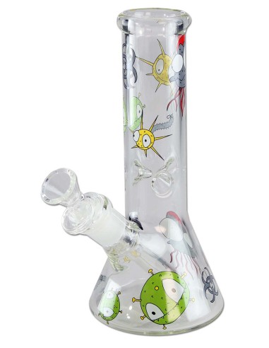 Bong en verre Invaders 21.5cm