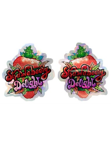 Minigrip Mylar Strawberry Delight 100x110mm