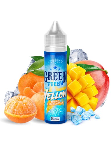 Yellow Green Fresh by Green Vapes X Fruizee 50 ml Shortfill 70 ml