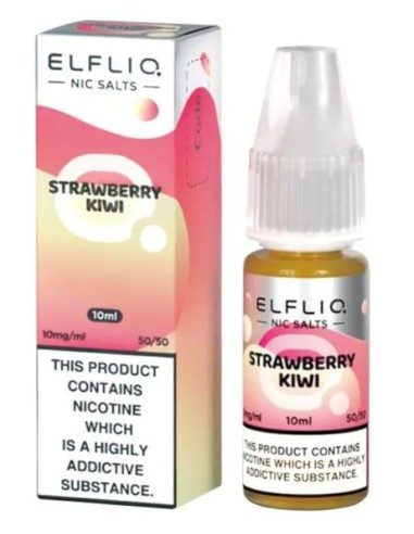 ElfBar Elfliq Strawberry Kiwi NicSalt 20mg/ml 10ml