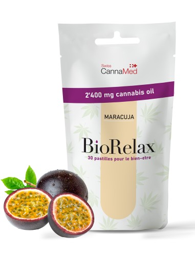 Swiss CannaMed Bio Relax Maracuja 30 Drops 2'400mg