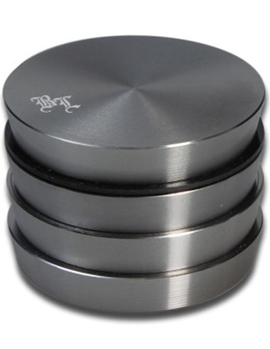Grinder Black Leaf Stage 4-teilig Grau