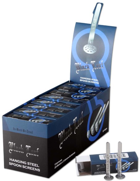 Einhängesieb Spoon Black Leaf 12mm 3Stk