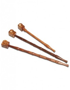 Pipe Bois de Rose Sculpté 275mm