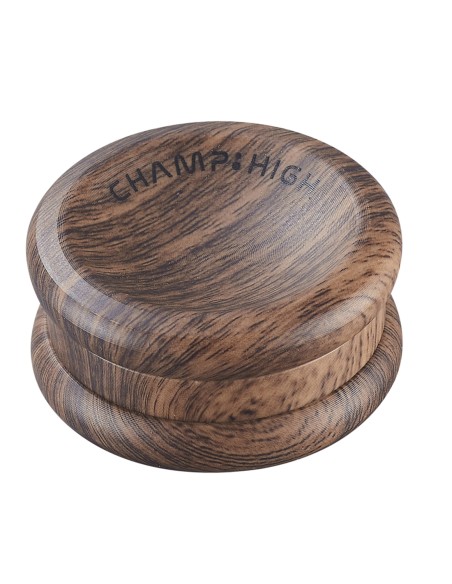 Grinder Dunkles Holzimitat 2-teilig 50mm