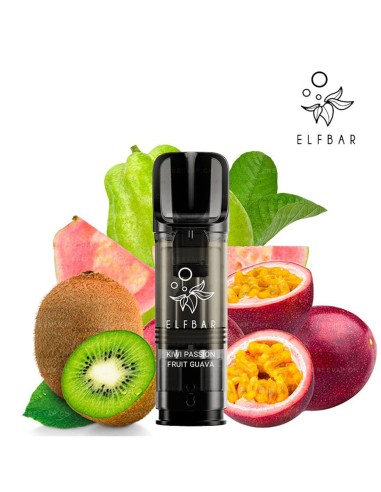 ElfBar Elfa Pro Pods Passion Kiwi Guava 2ml Ohne Nikotin