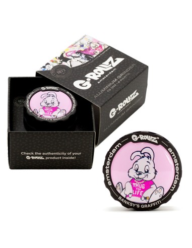 G-Rollz Grinder Thug For Life Banksy Graffiti 4-teilig 43mm
