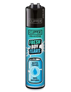 Clipper Girly Slogan Fresh Boy Tears