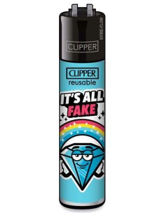 Clipper Slappy Slogan It's All Fake
