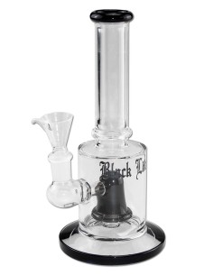Black Leaf Bubbler mit Duschkopfperkolator Schwarz 21cm