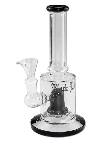 Black Leaf Bubbler mit Duschkopfperkolator Schwarz 21cm