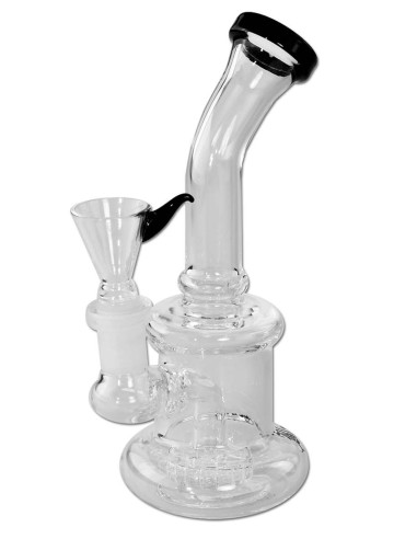 Black Leaf Mini-Bubbler mit Duschkopfperkolator
